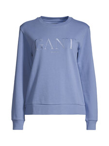 GANT - Tonal Graphic C-neck -collegepaita - 430 FADED DENIM | Stockmann