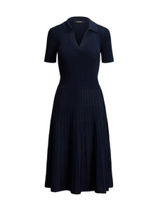 Lauren Ralph Lauren - Ribbineulemekko - 002 LAUREN NAVY | Stockmann