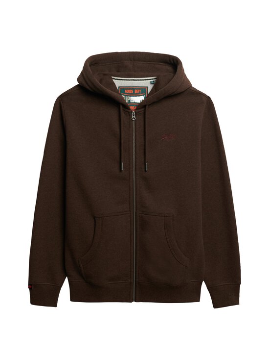Superdry - Essential Logo Zip jaka ar kapuci - H9E NUTMEG BROWN MARL - photo 1 Superdry - Essential Logo Zip jaka ar kapuci - H9E NUTMEG BROWN MARL | Stockmann - photo 1