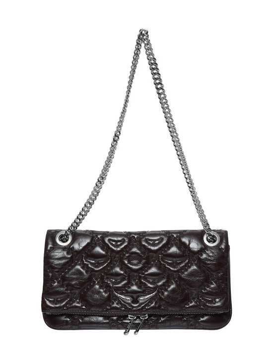 Zadig&Voltaire - Rock II Vintage Monogram -nahkalaukku - BROWNIE | Stockmann - photo 1