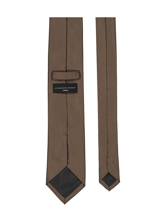 Stockholm Kravatt - Silk Solid -silkkisolmio - 05 BROWN | Stockmann - photo 2