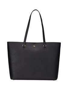 Lauren Ralph Lauren - Karly Tote Large ādas soma - BLACK | Stockmann