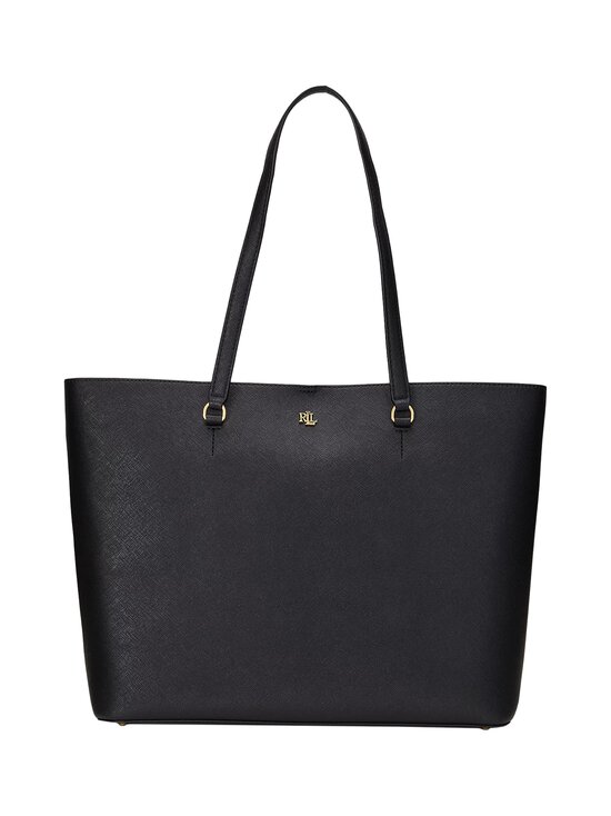 Lauren Ralph Lauren - Karly Tote Large ādas soma - BLACK | Stockmann - photo 1