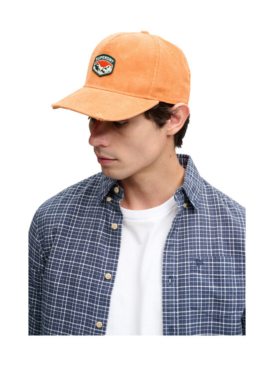 Superdry - Graphic Trucker -vakosamettilippalakki - M7R ORANGE CORD | Stockmann - photo 1