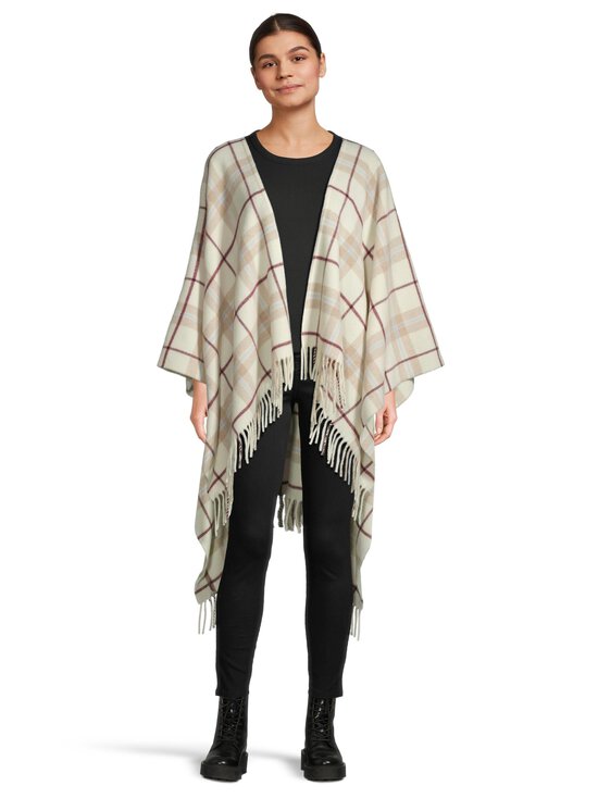 Lexington - Checked Wool-poncho - 196 OFFWHITE MULTI CHECK | Stockmann - photo 2