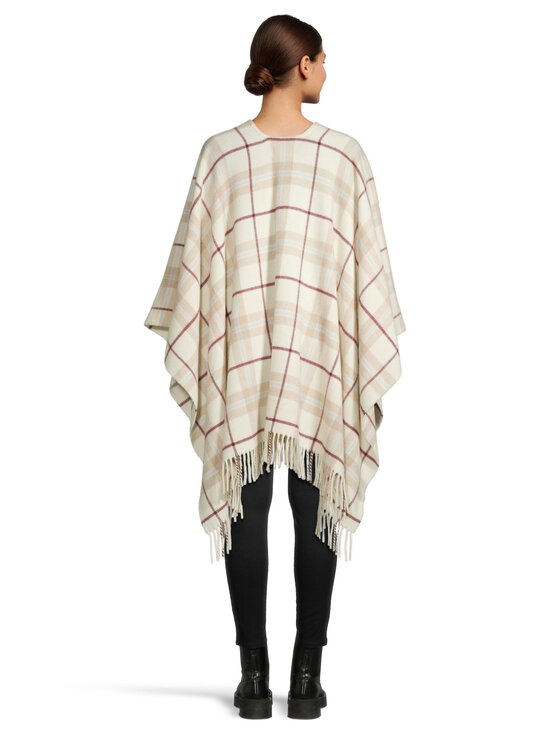Lexington - Checked Wool-poncho - 196 OFFWHITE MULTI CHECK | Stockmann - photo 3