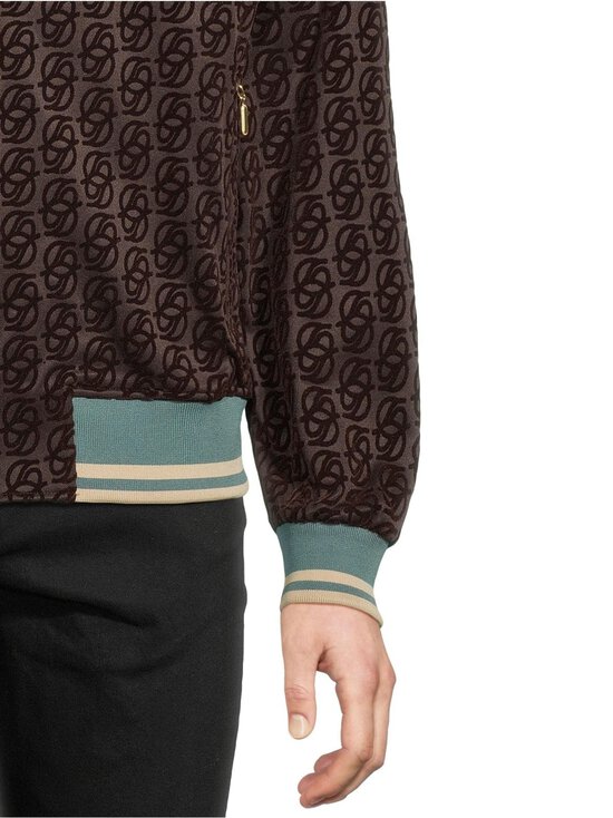 Drôle de Monsieur - La Veste Survêtement Monogramme -takki - DARK BROWN | Stockmann - photo 5