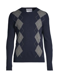 ESSENTIALS by Stockmann - Oliver Argyle -kashmirneulepaita - MIDNIGHT BLUE | Stockmann