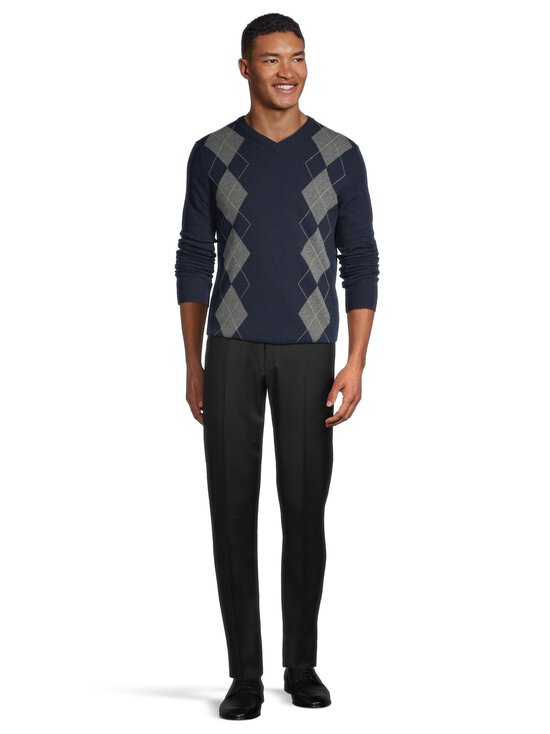 ESSENTIALS by Stockmann - Oliver Argyle -kashmirneulepaita - MIDNIGHT BLUE | Stockmann - photo 2