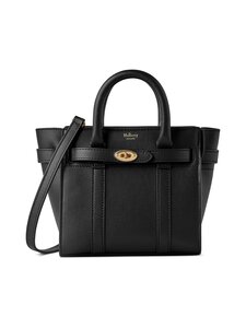 Mulberry - Nahast õlakott Micro Zipped Bayswater - A100 BLACK | Stockmann