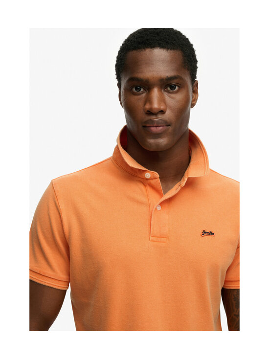 Superdry - Polosärk Classic - 1OP AUTUMN BLOSSOM ORANGE | Stockmann - photo 2