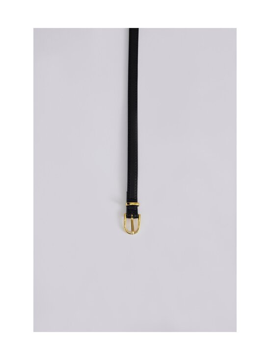 Malina - Blair thin -nahkavyö - BLACK - photo 3 Malina - Blair thin -nahkavyö - BLACK | Stockmann - photo 3