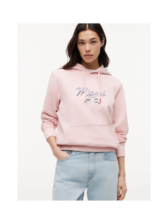 Tommy Hilfiger - TH x CF1 Miami Graphic džemperis ar kapuci - TIO PINK | Stockmann - photo 3