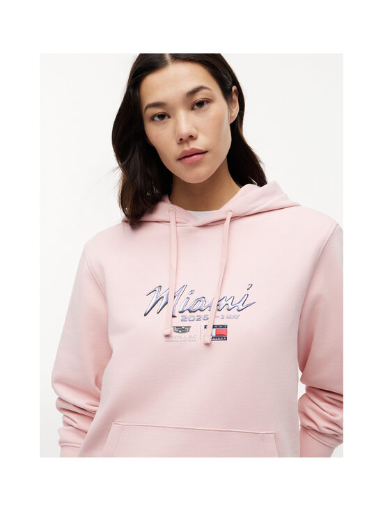 Tommy Hilfiger - TH x CF1 Miami Graphic džemperis ar kapuci - TIO PINK | Stockmann - photo 8