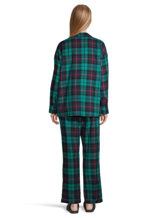 A+more - Nellie-flanellipyjama 2-osainen - GREEN CHECK | Stockmann - photo 3