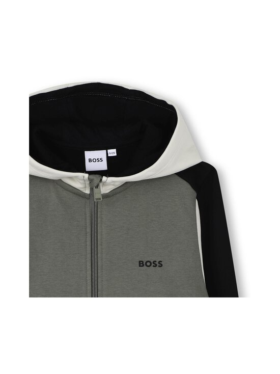 BOSS - Hupullinen collegetakki - 724 GREEN - photo 3 BOSS - Hupullinen collegetakki - 724 GREEN | Stockmann - photo 3