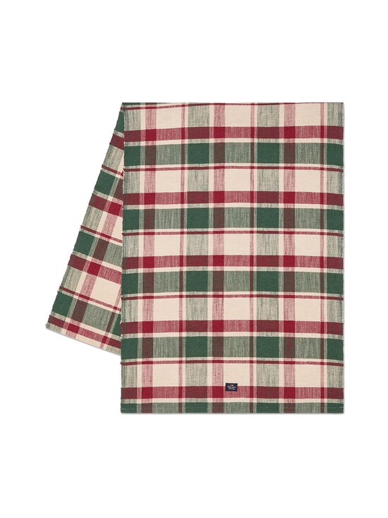 Lexington - Checked Organic Cotton galdauts - 8009-RU20 GREEN/RED/BEIGE | Stockmann - photo 1