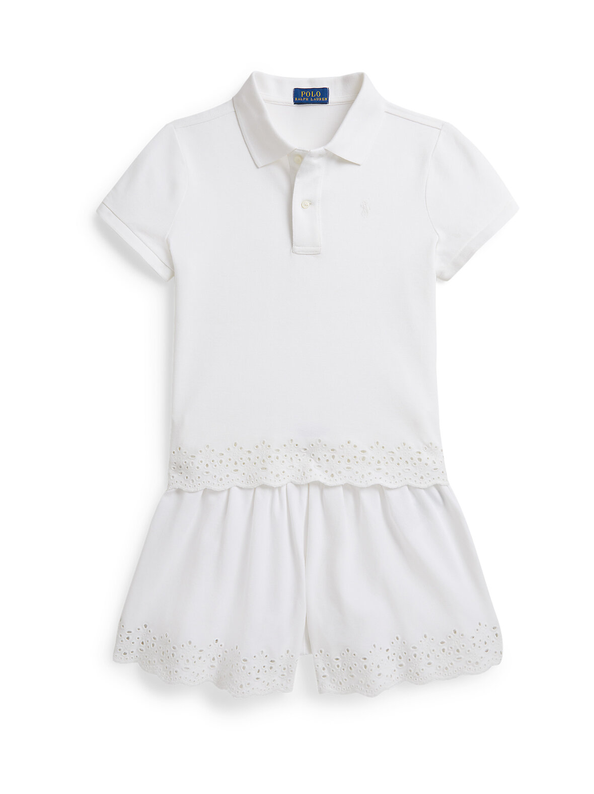 Polo Outfit Set- pikeepaita ja shortsit