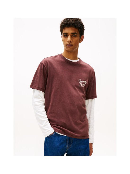 Tommy Jeans - T-paita - GS7 RICH BROWN | Stockmann - photo 2