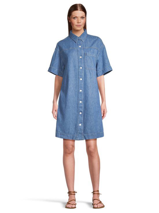 Marc O'Polo - Denim Loose Fit Mini kreklkleita - 5371 AQUA_MULTI_07 - photo 2 Marc O'Polo - Denim Loose Fit Mini kreklkleita - 5371 AQUA_MULTI_07 | Stockmann - photo 2