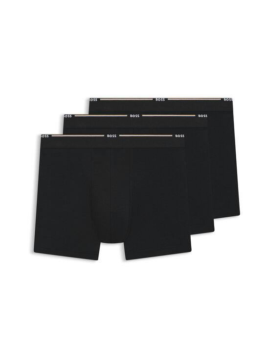 BOSS - Bamboo-alushousut 3-pack - 001 BLACK | Stockmann - photo 1