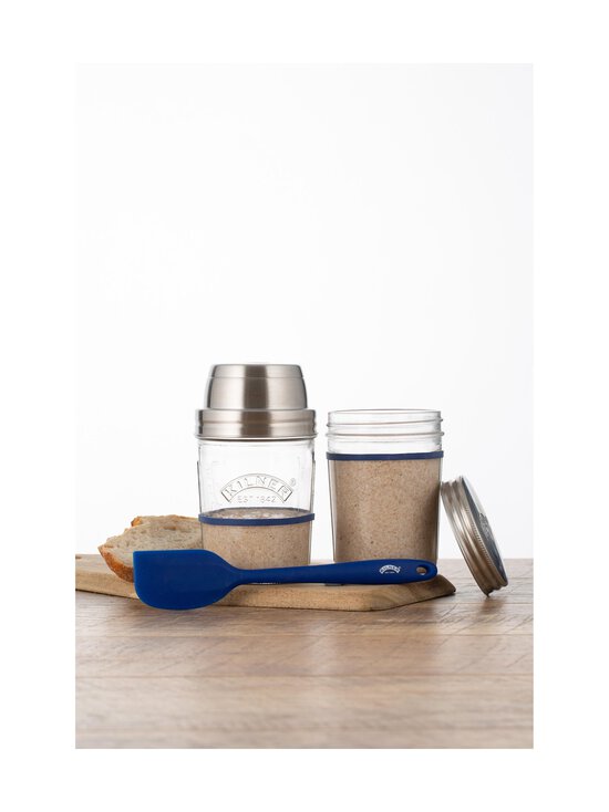 Kilner - Sourdough Starter Set -aloituspakkaus 2 x 350 ml - CLEAR/BLUE | Stockmann - photo 3