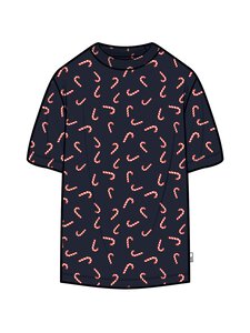 Only & Sons - OnsKlaus Regular t-paita - DARK NAVY AOP:CANDY CANE | Stockmann