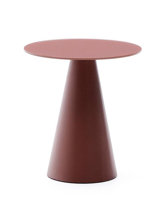 Kave Home - Wilshire-sivupöytä terrakotta ⌀ 50 cm - PINK | Stockmann - photo 1