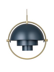 Gubi - Multi-Lite-riippuvalaisin messinki / midnight blue ⌀ 36 cm - BLUE | Stockmann