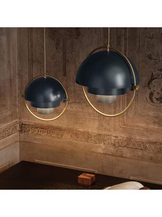 Gubi - Multi-Lite-riippuvalaisin messinki / midnight blue ⌀ 36 cm - BLUE | Stockmann - photo 12