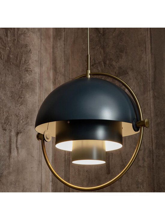 Gubi - Multi-Lite-riippuvalaisin messinki / midnight blue ⌀ 36 cm - BLUE | Stockmann - photo 14