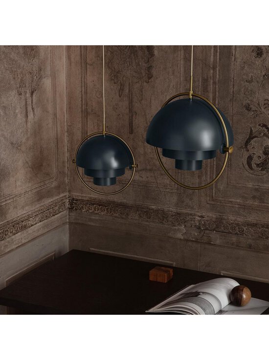 Gubi - Multi-Lite-riippuvalaisin messinki / midnight blue ⌀ 36 cm - BLUE | Stockmann - photo 13