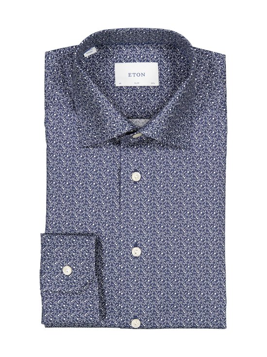 Eton - Slim Fit Floral Signature Twill krekls ar apkakli - 27 DARK BLUE - photo 1 Eton - Slim Fit Floral Signature Twill krekls ar apkakli - 27 DARK BLUE | Stockmann - photo 1