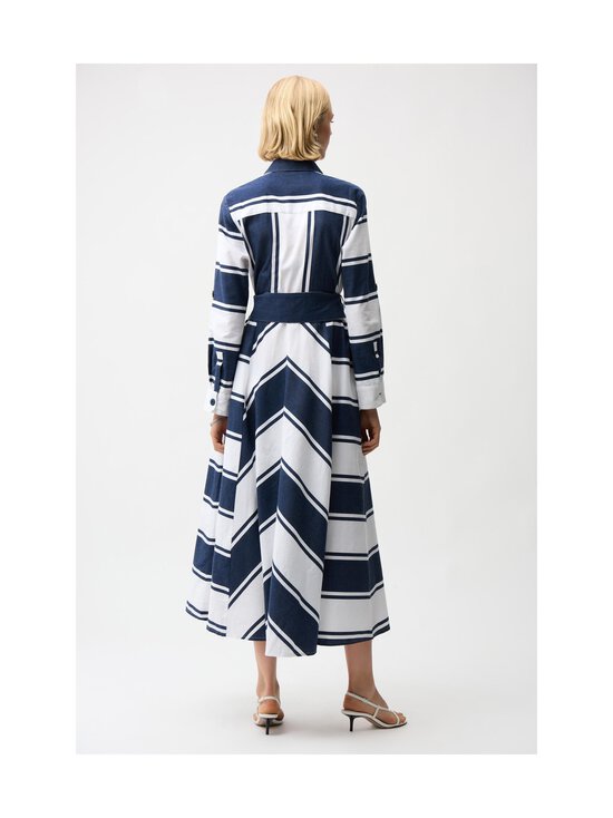 Joseph Ribkoff - Kleit Cotton Stripe Print - 299 NAVY/WHITE | Stockmann - photo 3