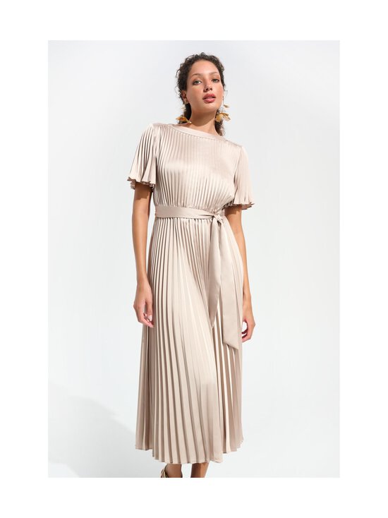 Joseph Ribkoff - Pleated Satin And Flare -mekko - 3677 SAND | Stockmann - photo 2