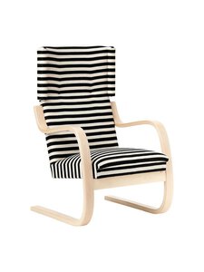 Artek - Nojatuoli 401 - MUSTA,VALKOINEN | Stockmann