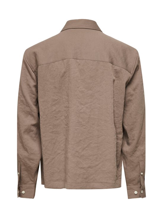 Only & Sons - OnsTrake Loose Fit krekls ar apkakli - FOSSIL - photo 2 Only & Sons - OnsTrake Loose Fit krekls ar apkakli - FOSSIL | Stockmann - photo 2