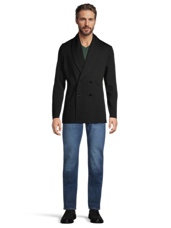 Stenströms - Knitted Tuxedo Milano Meriono Wool -neulebleiseri - BLACK - photo 2 Stenströms - Knitted Tuxedo Milano Meriono Wool -neulebleiseri - BLACK | Stockmann - photo 2