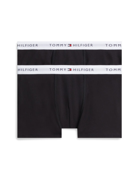 Tommy Hilfiger - Trunk Cotton -bokserit 2-pack - 0VD BLACK / BLACK | Stockmann - photo 1