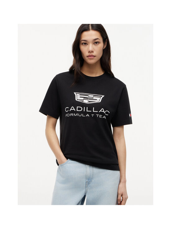 Tommy Hilfiger - TH x CF1 Shield Graphic t-paita - BDS BLACK | Stockmann - photo 4