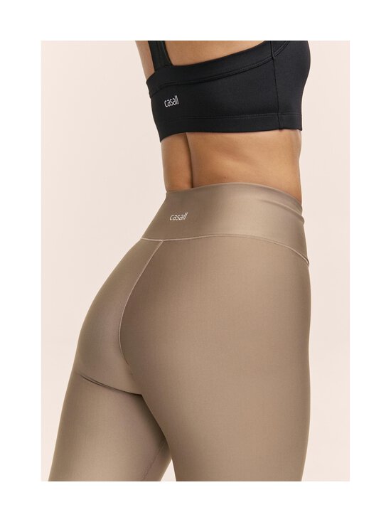 Casall - Overlap High Waist  -treenitrikoot - 683 LIGHT KHAKI | Stockmann - photo 4