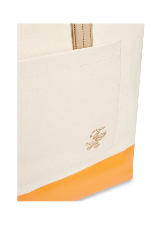 Tommy Hilfiger - Summer Canvas Tote -laukku - ACI CLASSIC BEIGE | Stockmann - photo 4