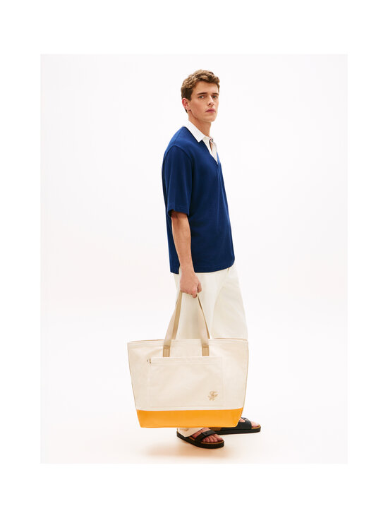 Tommy Hilfiger - Summer Canvas Tote -laukku - ACI CLASSIC BEIGE | Stockmann - photo 5