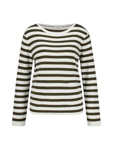 Gerry Weber - Striped džemperis - 5102 MOOS-OFFWHITE Gerry Weber - Striped džemperis - 5102 MOOS-OFFWHITE | Stockmann