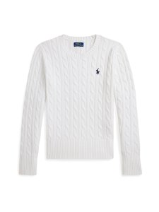 Polo Ralph Lauren - Palmikkoneulepaita - WHITE | Stockmann