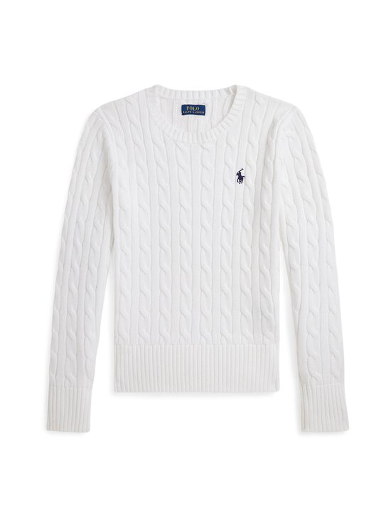 Ralph Lauren - Palmikkoneulepaita - WHITE - photo 1 Ralph Lauren - Palmikkoneulepaita - WHITE | Stockmann - photo 1
