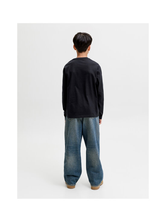 JACK & JONES junior - JjeOrganic Relaxed O-neck krekls - BLACK | Stockmann - photo 2