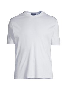 Paul & Shark - Woven Cotton Lyocell T-krekls - LIGHT LIGHT-BLUE | Stockmann