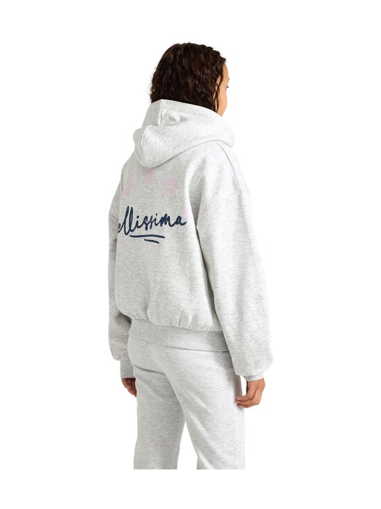 Lindex - Cropped-huppari - 9802 LIGHT GREY MELANGE | Stockmann - photo 4