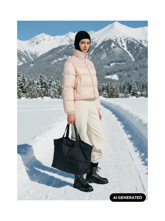 Moncler - Meditation-untuvatakki - 529 LIGHT PINK | Stockmann - photo 2